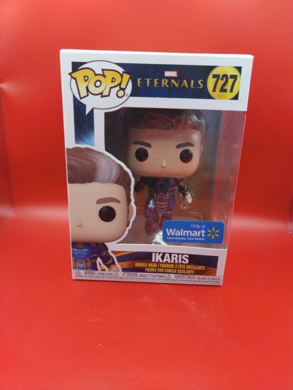 Funko Pop Ikaris #727 Marvel Eternals Walmart Exclusive New in Box NIB Rare